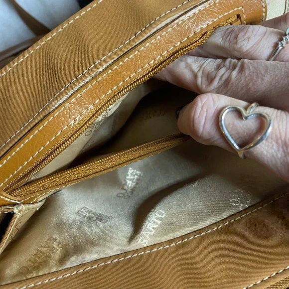 EUC Franco Sarto Brown & Tan Shoulder Bag - Picture 6 of 10